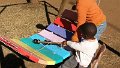 Xylophone in the playground